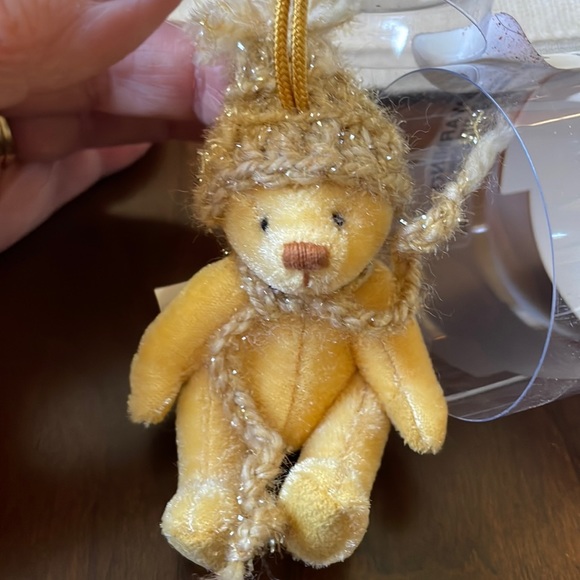 Rare Gund Holiday countdown to Christmas Mini Jointed bear ornament - Picture 1 of 8